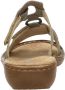 Rieker Dames Slipper 60881-52 Groen - Thumbnail 4