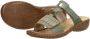 Rieker Dames Slipper 60881-52 Groen - Thumbnail 7