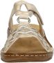 Rieker -Dames goud slippers & muiltjes - Thumbnail 7