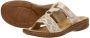 Rieker -Dames goud slippers & muiltjes - Thumbnail 8
