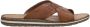 Rieker Bend Morelia Slippers bruin Imitatieleer - Thumbnail 9