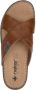 Rieker Bend Morelia Slippers bruin Imitatieleer - Thumbnail 12