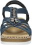 Rieker Sandalen zomerschoen sandaal sleehak met modieuze decoratieve elementen - Thumbnail 13