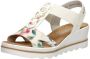 Rieker Zomer sandaal met vrolijke print Multicolor Dames - Thumbnail 3