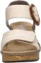 Rieker Sandalen Hak Sandalen Hak Beige - Thumbnail 5