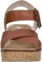 Rieker Sandalen Hak Sandalen Hak Cognac - Thumbnail 6