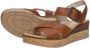 Rieker Sandalen Hak Sandalen Hak Cognac - Thumbnail 7