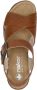 Rieker Sandalen Hak Sandalen Hak Cognac - Thumbnail 8