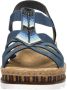 Rieker V7909-12 dames sandalen sportief blauw - Thumbnail 6