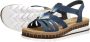 Rieker V7909-12 dames sandalen sportief blauw - Thumbnail 7