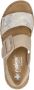 Rieker Sandalen zomerschoen sandaal sleehak met twee klittenbandsluitingen - Thumbnail 14