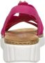 Rieker Roze zomersandalen met stenen en schelpen Pink Dames - Thumbnail 12