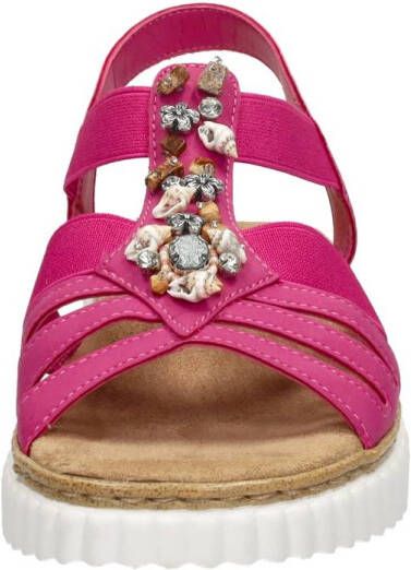 Rieker Sandalen Plat Fuchsia