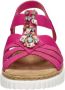 Rieker Roze zomersandalen met stenen en schelpen Pink Dames - Thumbnail 10