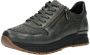Rieker Donkergroene Leren Sneaker Green Heren - Thumbnail 8