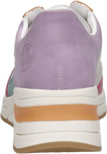Rieker Sneakers Laag Fuchsia