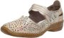 Rieker -Dames multicolor ballerina's & mocassins - Thumbnail 4