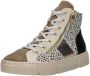 Rieker Stijlvolle veterschoen met speelse stippenprint Beige Dames - Thumbnail 41