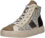 Rieker Stijlvolle veterschoen met speelse stippenprint Beige Dames - Thumbnail 6