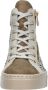 Rieker Stijlvolle veterschoen met speelse stippenprint Beige Dames - Thumbnail 44