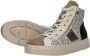Rieker Stijlvolle veterschoen met speelse stippenprint Beige Dames - Thumbnail 45