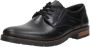 Rieker Klassieke leren veterschoen Black Heren - Thumbnail 12