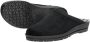 Rohde Pantoffels Dames Sloffen Instappers Canvas Harde zool Open hiel 2291 Zwart - Thumbnail 13