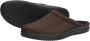 Skechers Rohde Heren Pantoffels Donkerbruin - Thumbnail 12