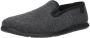 Rohde 6985 82 Fermo Antracite Loden-sloffen-pantoffels - Thumbnail 5
