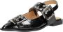 Shoecolate Slingbacks Zwartlak - Thumbnail 2