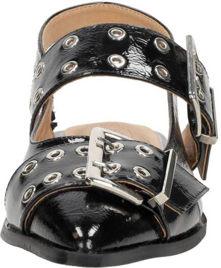 Shoecolate Slingbacks Zwartlak