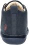 Shoesme Baby Veterschoenen Jongens Dark Bleu Leer - Thumbnail 4