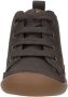 Shoesme Baby Veterschoenen Dark Brown Leer - Thumbnail 4