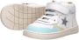 Shoesme leren sneakers wit blauw roze Meisjes Leer Meerkleurig 22 - Thumbnail 9