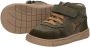 Shoesme Baby Babysneakers Jongens Dark Green Leer - Thumbnail 10