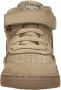 Shoesme leren sneakers taupe Bruin Leer Effen 20 - Thumbnail 12