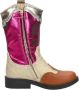 Shoesme Enkellaarsjes goudkleur - Thumbnail 4