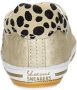 Shoesme gouden babysneaker met shiny strepen en luipaard hiel - Thumbnail 5