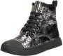 Shoesme Bikerboots Meisjes Old Silver Leer - Thumbnail 8