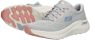 Skechers Arch Fit 2.0 Big League Dames Sneakers Lichtgrijs Mutlicolour - Thumbnail 6