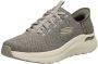 Skechers Arch Fit 2.0 Look Ahead Sneakers Laag taupe - Thumbnail 4