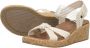 Skechers Arch Fit Beverlee Juliet Sandalen Hak beige - Thumbnail 7