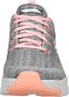 Skechers Arch Fit Comfy Wave 149414-GYPK Vrouwen Grijs Sneakers - Thumbnail 13