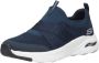 Skechers Arch Fit Modern Rhythm Dames Instappers Donkerblauw - Thumbnail 7
