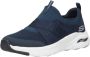 Skechers Arch Fit Modern Rhythm Dames Instappers Donkerblauw - Thumbnail 13
