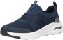 Skechers Arch Fit Modern Rhythm Dames Instappers Donkerblauw - Thumbnail 10