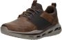 Skechers Arch Fit Orvan Pollick Heren Instappers Bruin - Thumbnail 9