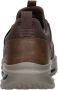 Skechers Arch Fit Orvan Pollick Heren Instappers Bruin - Thumbnail 10