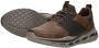 Skechers Arch Fit Orvan Pollick Heren Instappers Bruin - Thumbnail 12