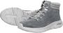 Skechers Arch Fit Smooth Comfy Chill Dames Sneakers Grijs - Thumbnail 5
